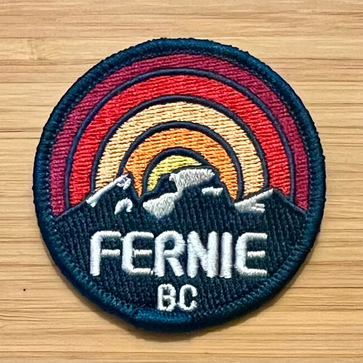 Fernie Patch - Radiant Circles - Blue - #16